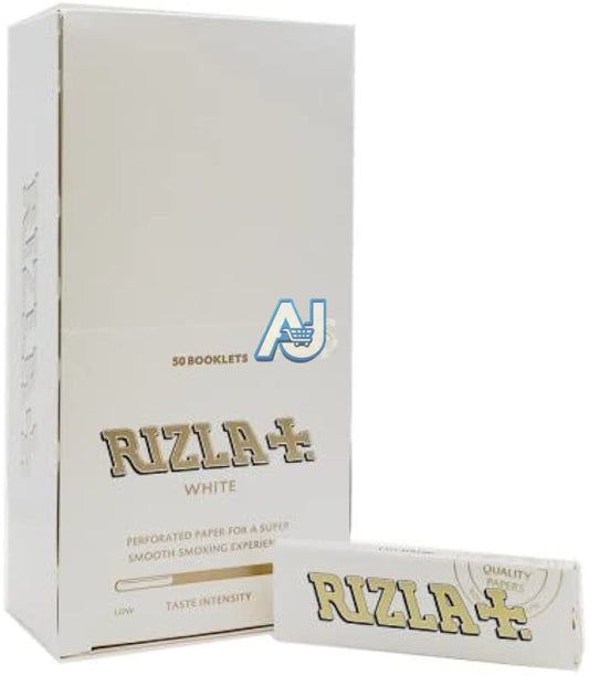 Rizla White Papers Medium Thick Smooth Burn, Aj Super Store