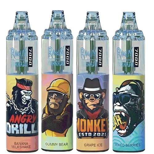 RandM Tornado 7000 Puff Disposable Vape - Box of 10