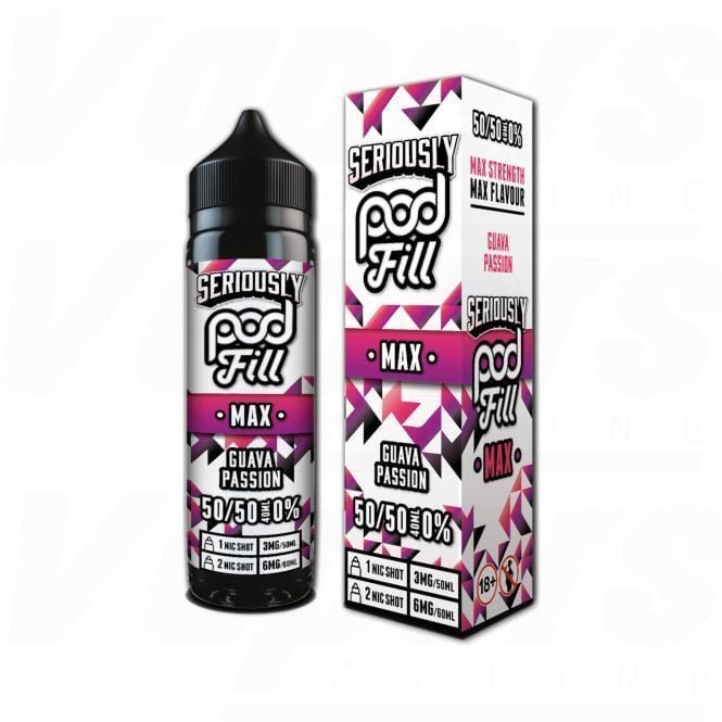Seriously Pod Fill Max 50ml E - Liquid - #Simbavapeswholesale#