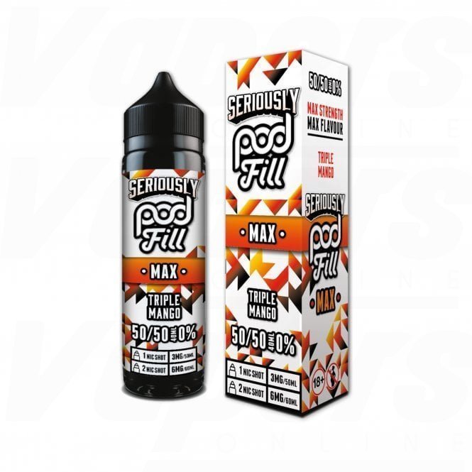 Seriously Pod Fill Max 50ml E - Liquid - #Simbavapeswholesale#