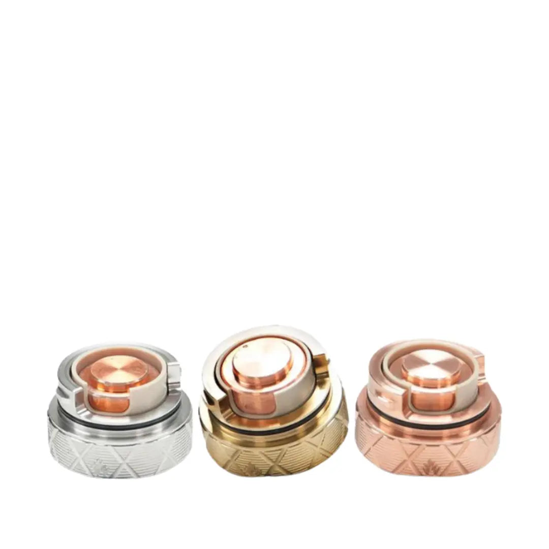 Sidekick Hybrid Mech Mod By Timesvape X EDC Modder close up of fire button 