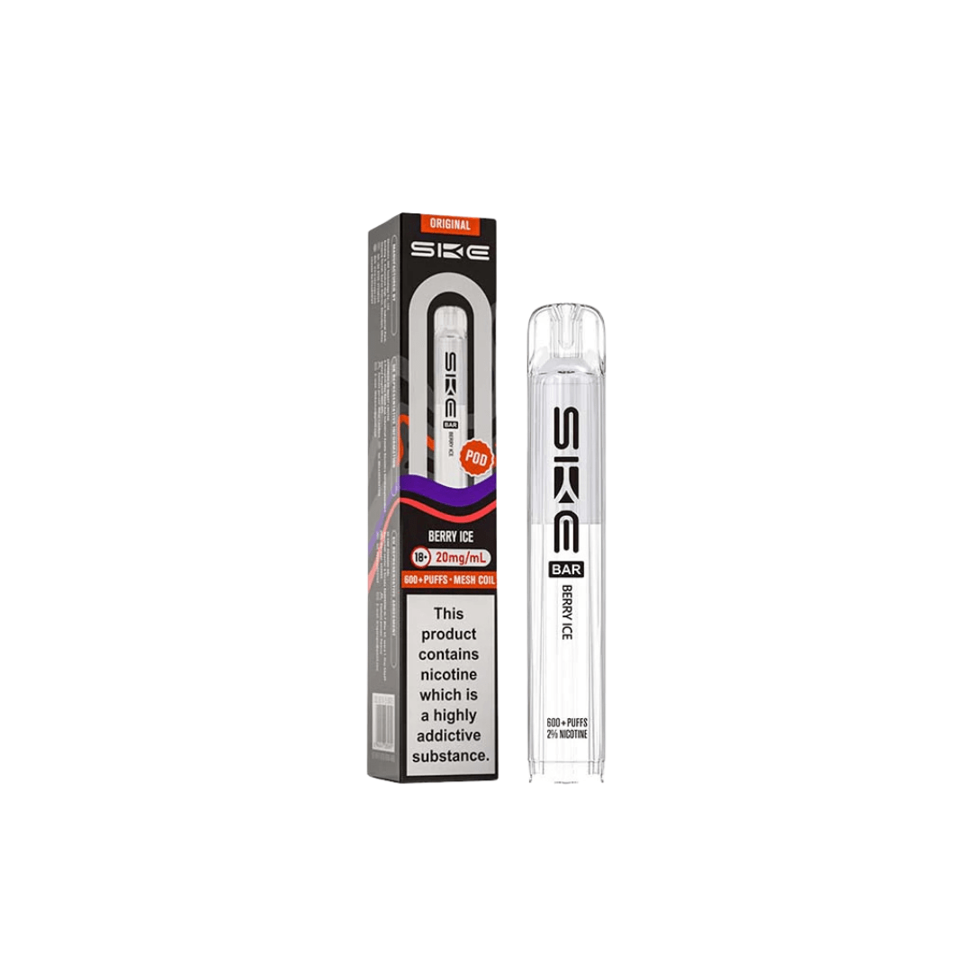 SKE Bar 600 Replacement Pods 20mg - Pack of 10 - Wholesale Price !