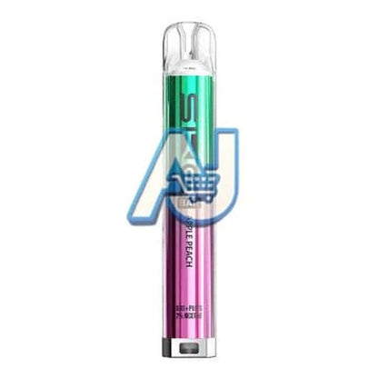 SKE Crystal BAR Prefilled Vape Kit, Apple Peach Flavor