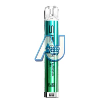 SKE Crystal BAR Prefilled Vape Kit, Fresh Menthol Mojito Flavor