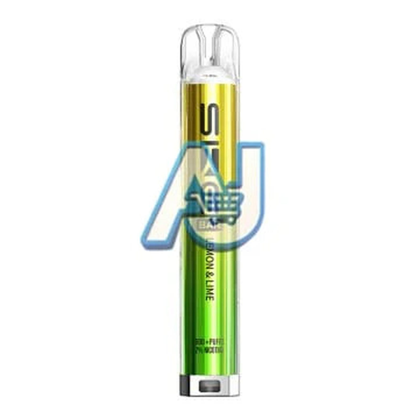 SKE Crystal BAR Prefilled Vape Kit, Lemon Lime Flavor