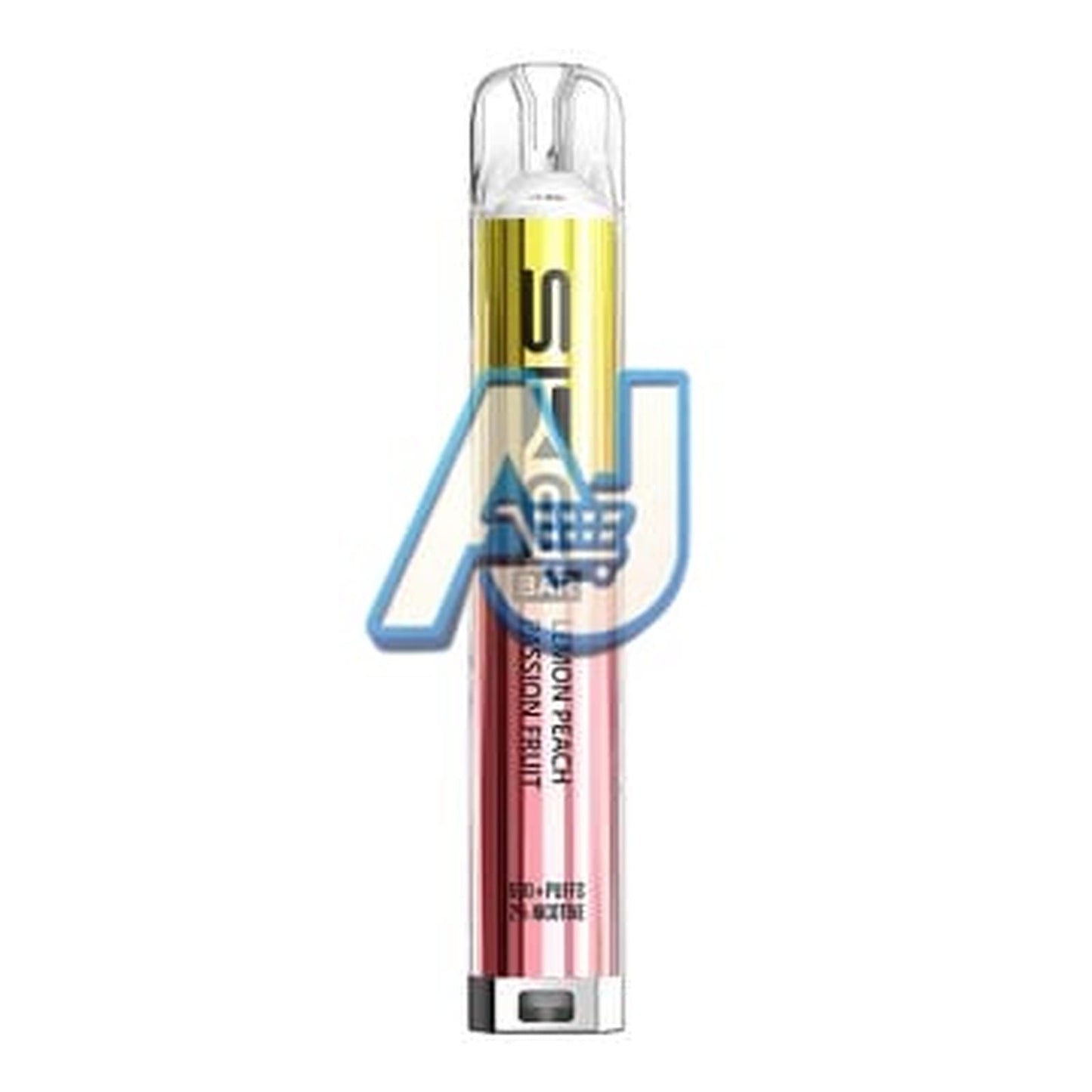 SKE Crystal BAR Prefilled Vape Kit, Lemon Peach Passion Fruit Flavor