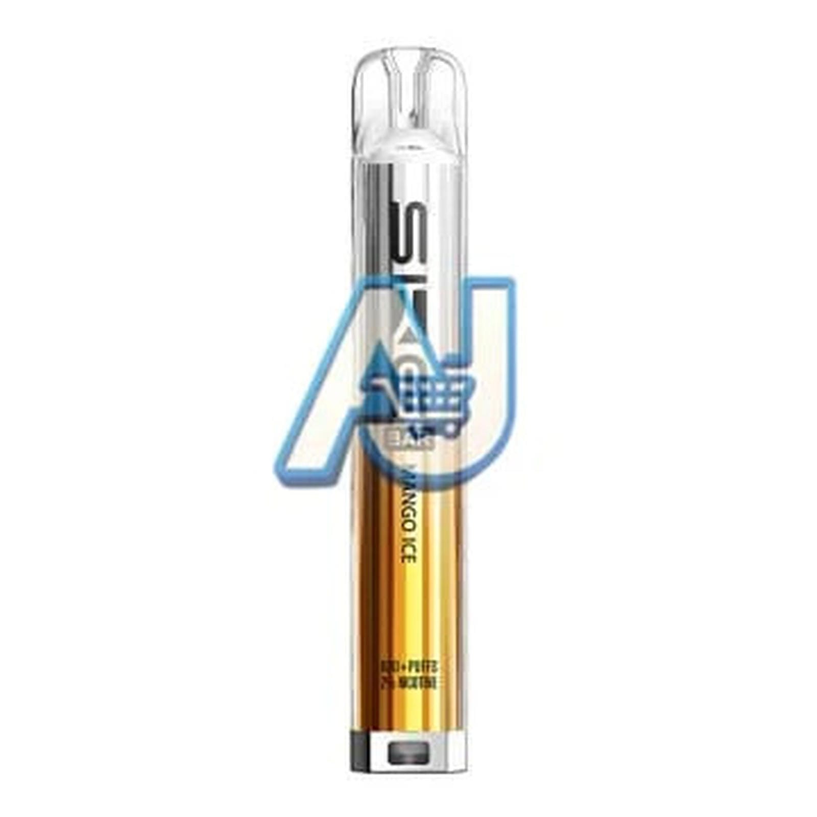 SKE Crystal BAR Prefilled Vape Kit, Mango Ice Flavor