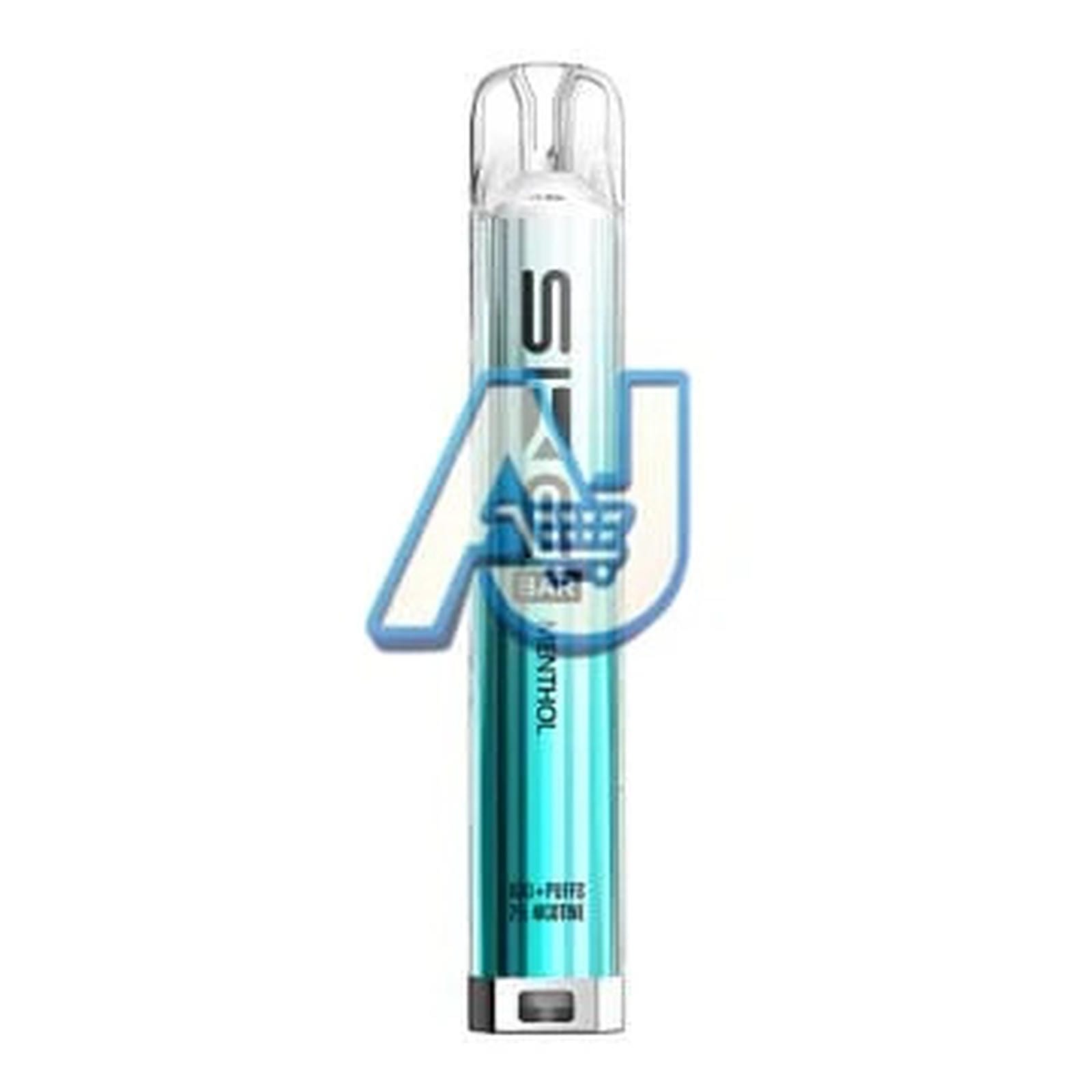 SKE Crystal BAR Prefilled Vape Kit, Menthol Flavor
