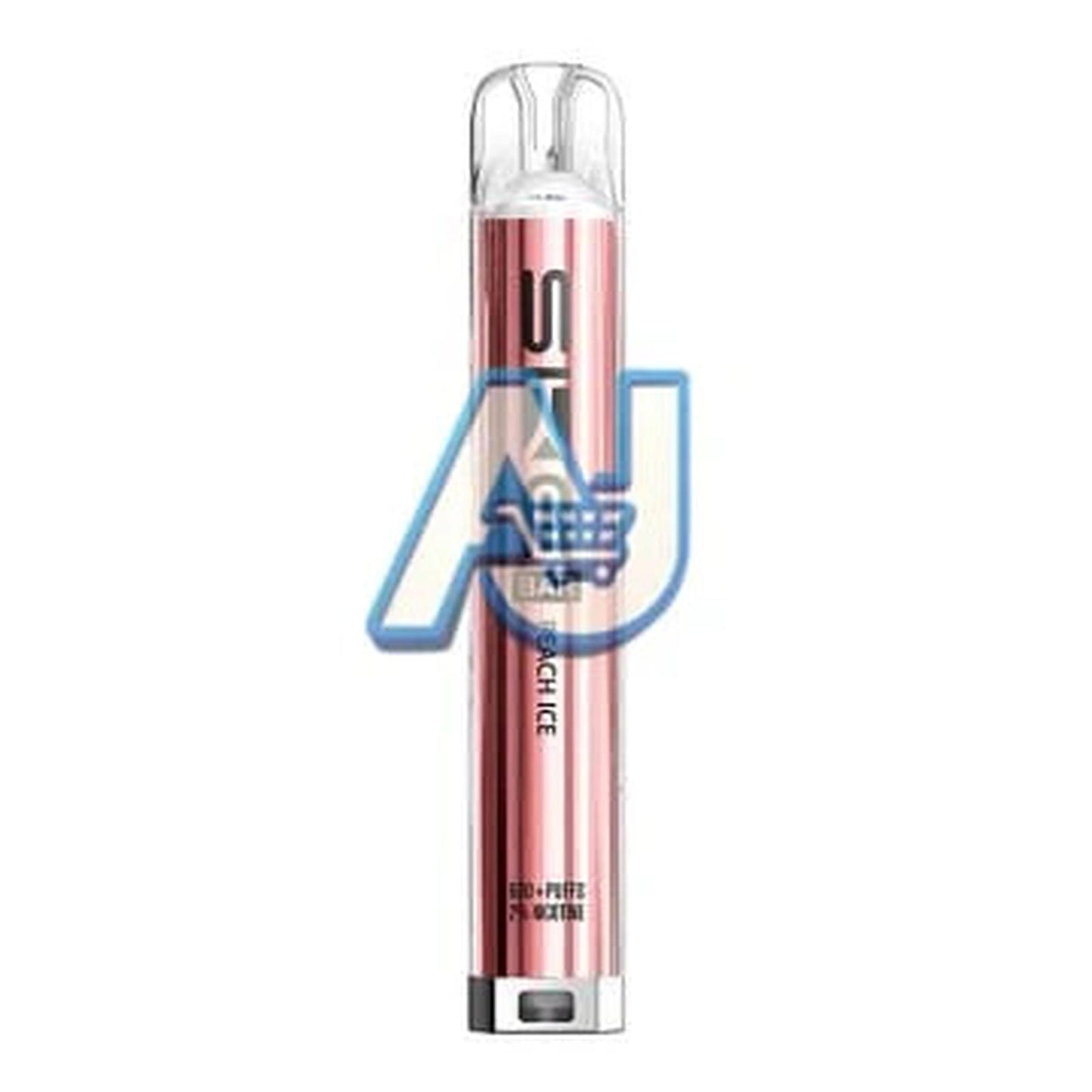 SKE Crystal BAR Prefilled Vape Kit, Peach Ice Flavor