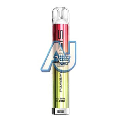 SKE Crystal BAR Prefilled Vape Kit, Strawberry Kiwi Flavor