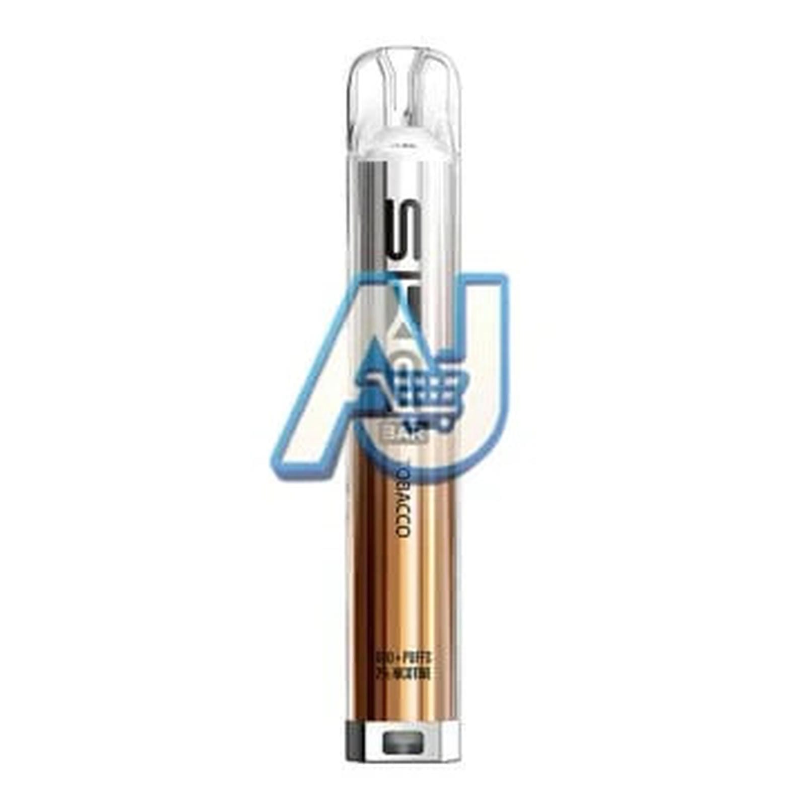 SKE Crystal BAR Prefilled Vape Kit, Tobacco Flavor
