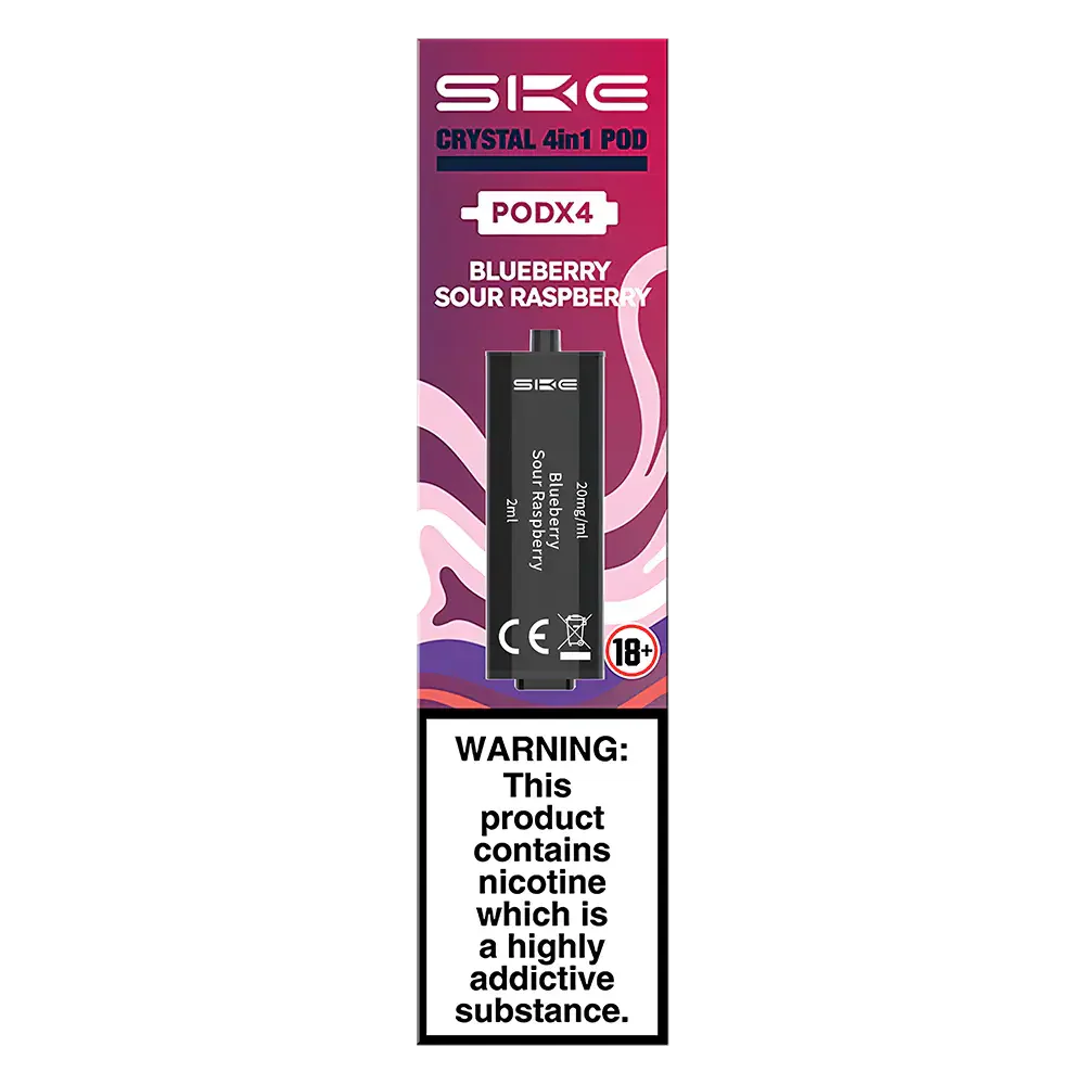 SKE Crystal 4 in 1 Prefilled Pods