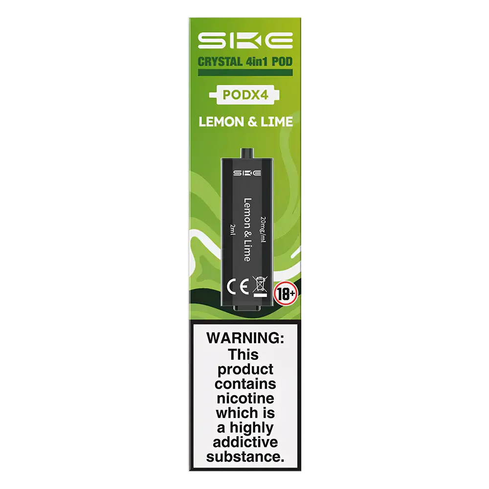 SKE Crystal 4 in 1 Prefilled Pods
