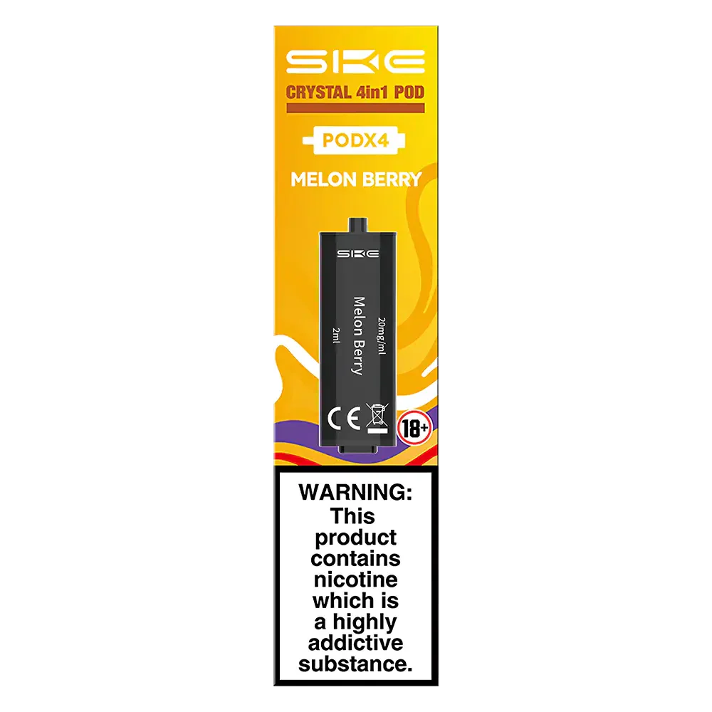 SKE Crystal 4 in 1 Prefilled Pods
