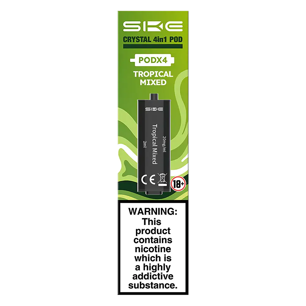 SKE Crystal 4 in 1 Prefilled Pods