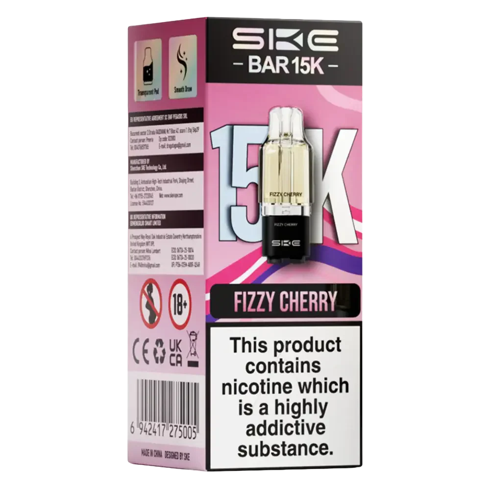 SKE Bar 15K Prefilled Pods