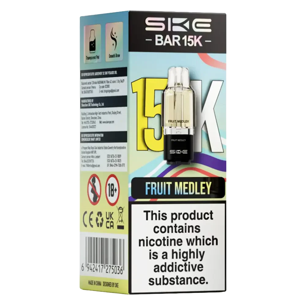 SKE Bar 15K Prefilled Pods