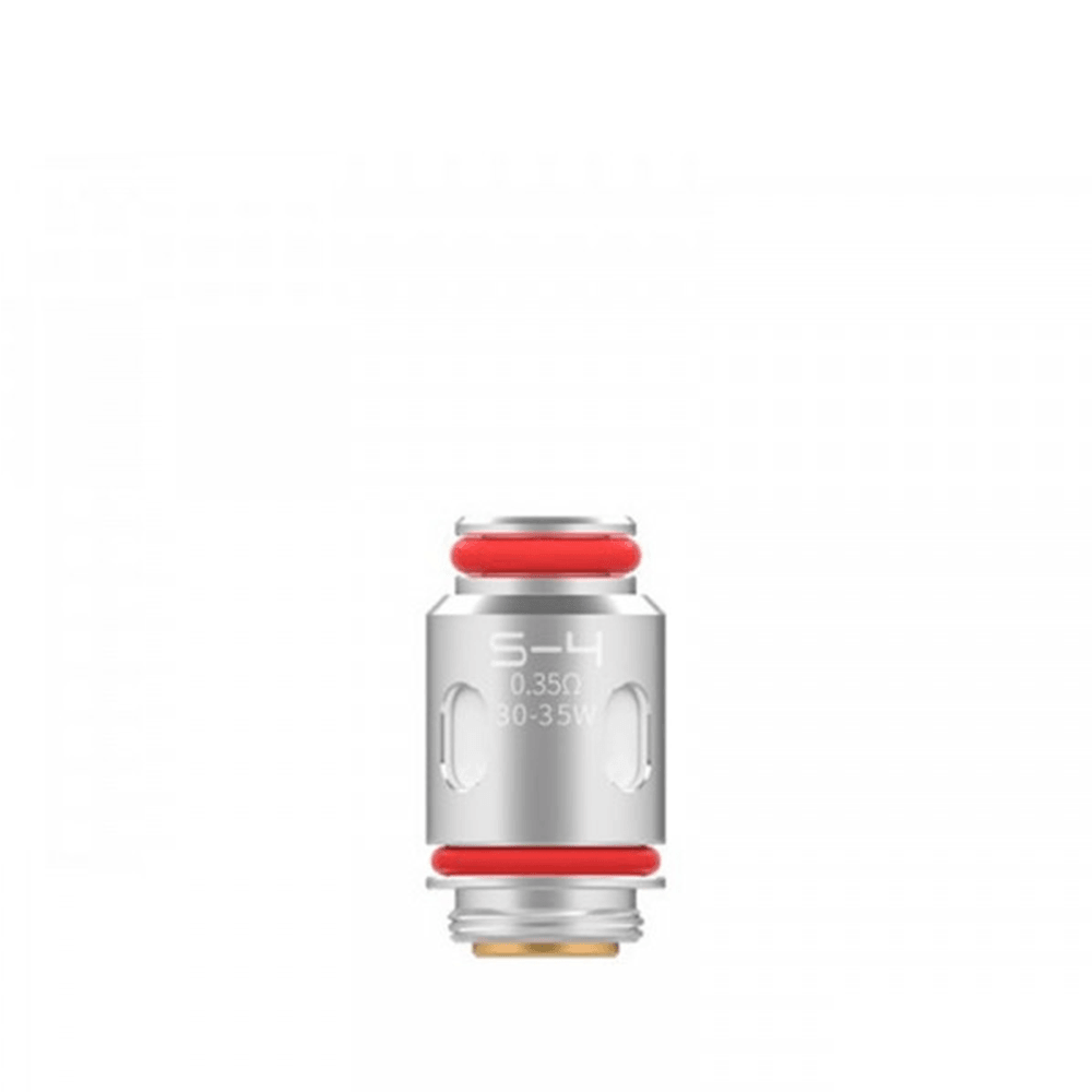 Smoant S-Series replacement mesh coil with red rings, displayed on a white background.