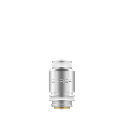 Smoant S-RBA coil on white background, shown in a close-up view.