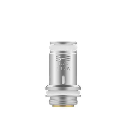 Smoant Santi mesh replacement coil, 1.2Ω, 7-12W, silver, on a white background.