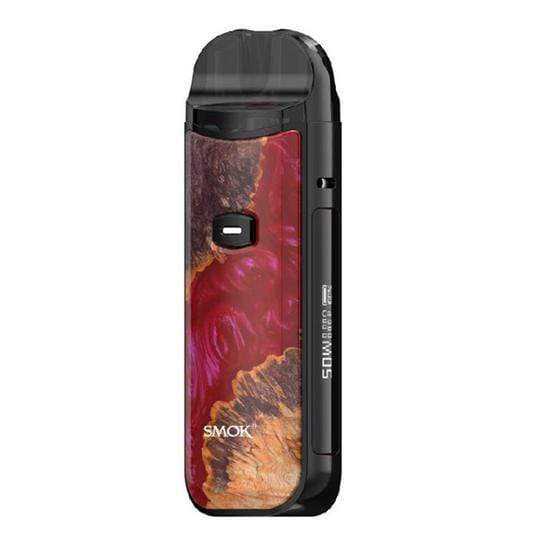 Smok Nord 50W Pod Mod Kit, Red Stablizing Wood Color