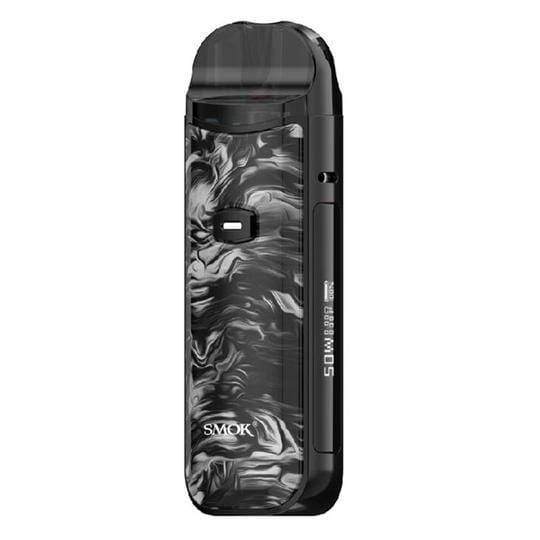 Smok Nord 50Ww Pod Mod Kit, Silver Carbon Fiber Color