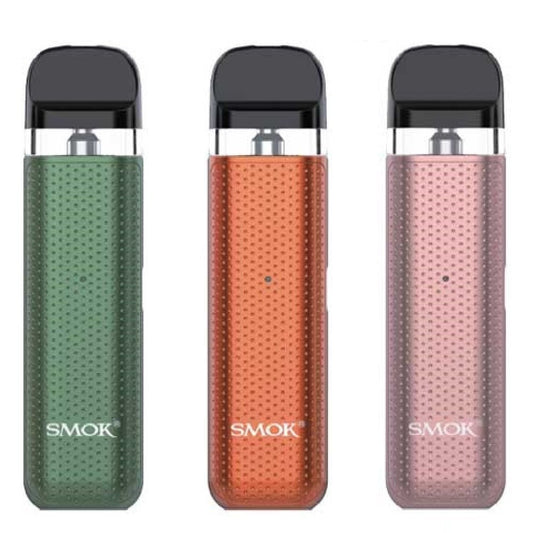 Smok Novo 2c Pod Kit Vapes, Pale Green, Orange, Pink Color