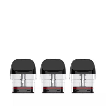 Three Smok Novo 5 Top-filling replacement pods.