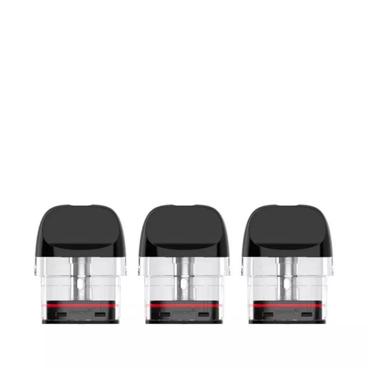 Three Smok Novo 5 Top-filling replacement pods.