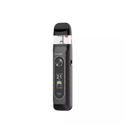 Smok Novo 6 Pod Vape Kit In Black Colour on a white background.