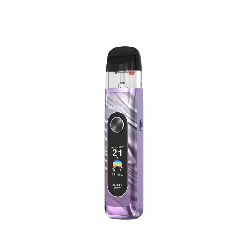 Smok Novo 6 Pod Vape Kit In Pink Colour on a white background.
