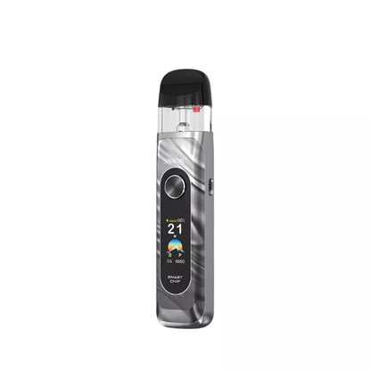 Smok Novo 6 Pod Vape Kit In Silver Colour on a white background.