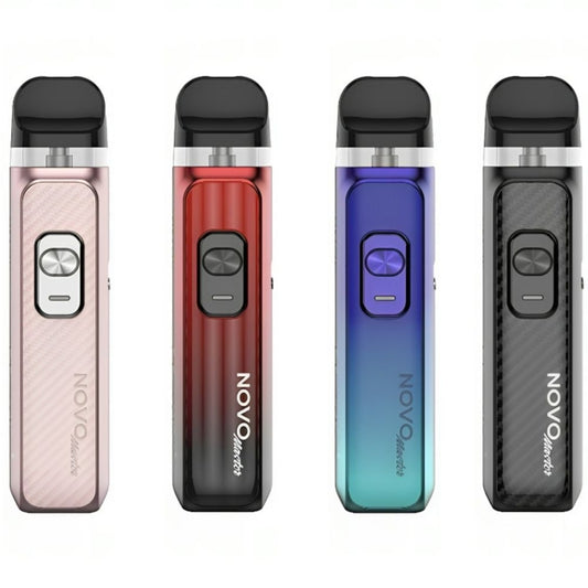 Smok Novo Master Pod Kit 1000mah. Pale Pink, Red Black, Cyan Blue, Black Carbon Fiber Color