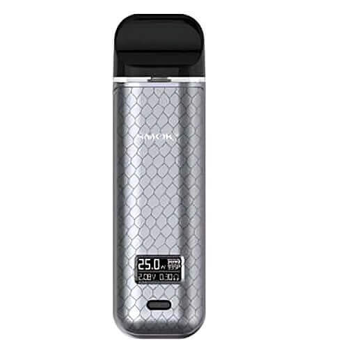 Smok Novo X Pod Kit, Silver Cobra Color