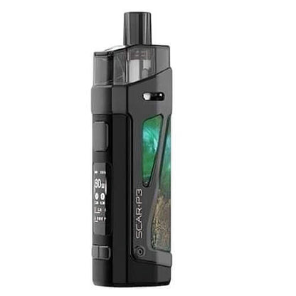 Smok Scar P3 Pod Kit, Green Stablizing Wood Color