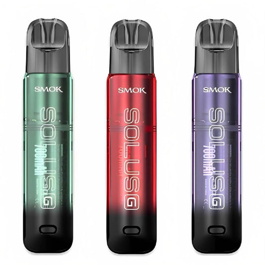 Smok Solus G Pod Kit Vapes, Green, Red, Purple Color