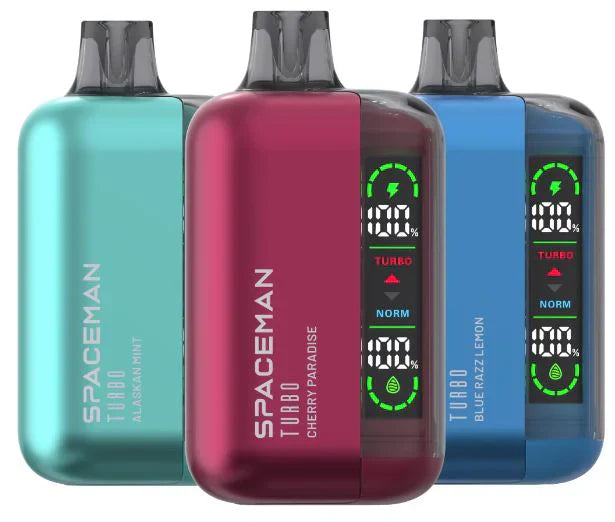 SMOK Spaceman Ultra Turbo 15000 Prefilled Pod Kit Box of 5, Aj Super Store
