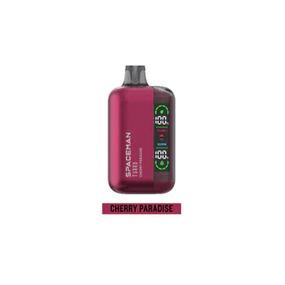 SMOK Spaceman Ultra Turbo 15000 Prefilled Pod Kit Box of 5, Cherry Paradise Flavour