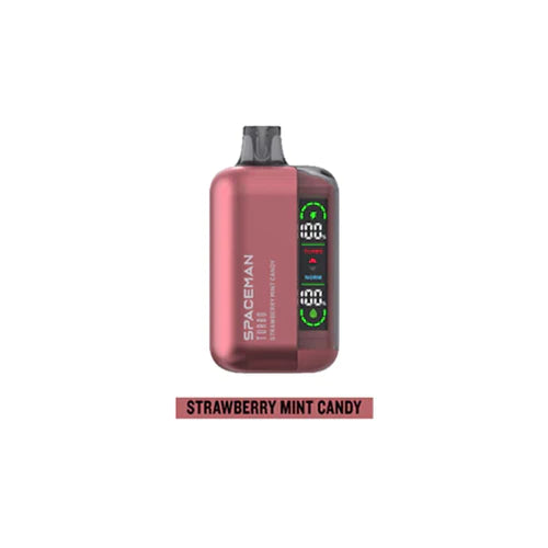 SMOK Spaceman Ultra Turbo 15000 Prefilled Pod Kit Box of 5, Strawberry Mint Candy Flavour
