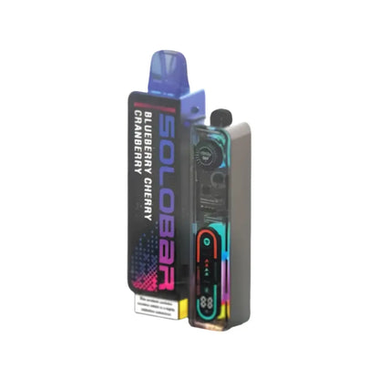 Solobar 30K Prefilled Pod Vape Kit Berry Edition - Blueberry Cherry Cranberry - Strawberry Raspberry Cherry  