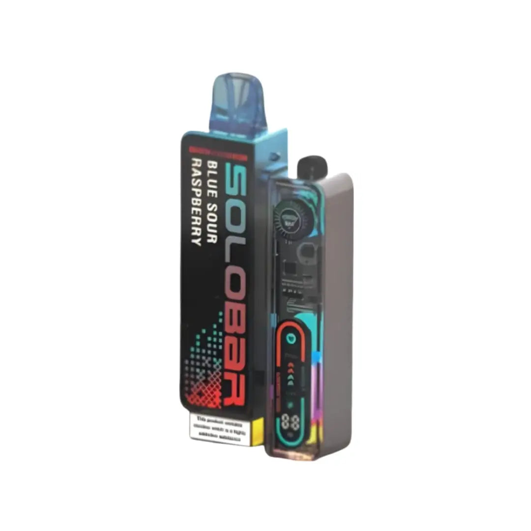 Solobar 30K Prefilled Pod Vape Kit Blue Edition - Blue Sour Raspberry - Mr Blue 