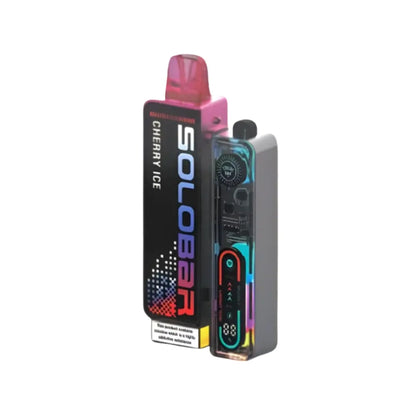 Solobar 30K Prefilled Pod Vape Kit Cherry Edition - Cherry Ice - Strawberry Raspberry Cherry 