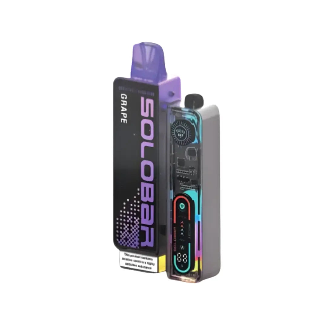 Solobar 30K Prefilled Pod Vape Kit Drink Edition - Grape - Pink Lemonade 