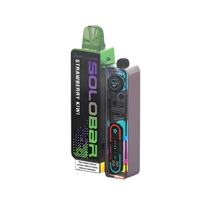 Solobar 30K Prefilled Pod Vape Kit Green Edition - Strawberry Kiwi - Lemon Lime 