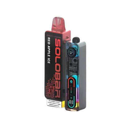 Solobar 30K Prefilled Pod Vape Kit Red Edition - Red Apple Ice - Cherry Ice 