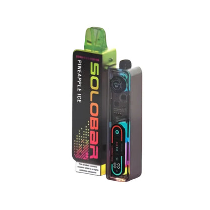 Solobar 30K Prefilled Pod Vape Kit Yellow Edition - Pineapple Ice - Lemon Lime 
