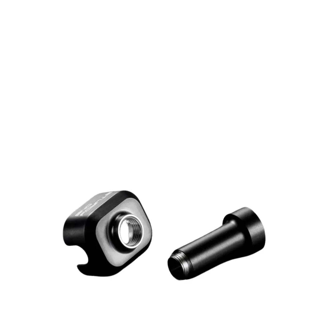 SturdyONE RBA by Sturdy MFG - Revised Batch 3 - Close up of reverse threaded chimney shown in two halves
