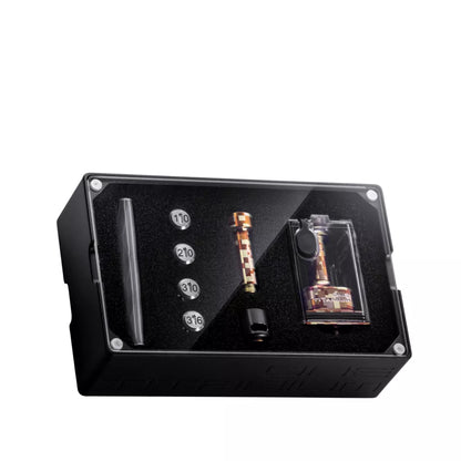 SturdyOne Titanium RBA by Sturdy MFG in digicamo pattern titanium finish with accessories in presentation case