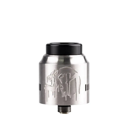 suicide mods nightmare 25 rda in colour brushed stainless