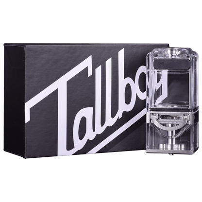 Suicide Mods Tallboy Stubby Tank RBA in front of branded black box.